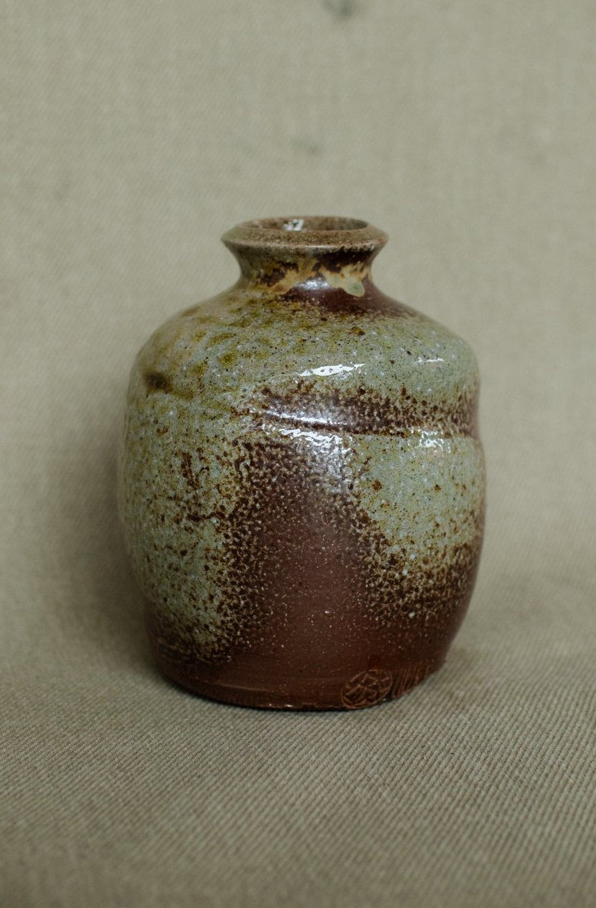 Soda kiln bud vase new zealand clay