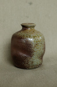 Vase - Sodafired iron rich clay