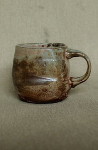 Bellied Mug - Woodfired Shino