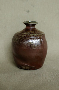 Vase - Sodafired iron rich clay 2