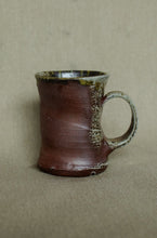 Load image into Gallery viewer, coffee mug handmade pottery wood kiln