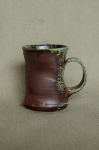 coffee mug handmade pottery wood kiln