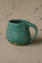 Load image into Gallery viewer, teal matte glaze coffee mug