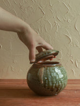 Load image into Gallery viewer, Jar - Woodfired with heavy sally wattle ash